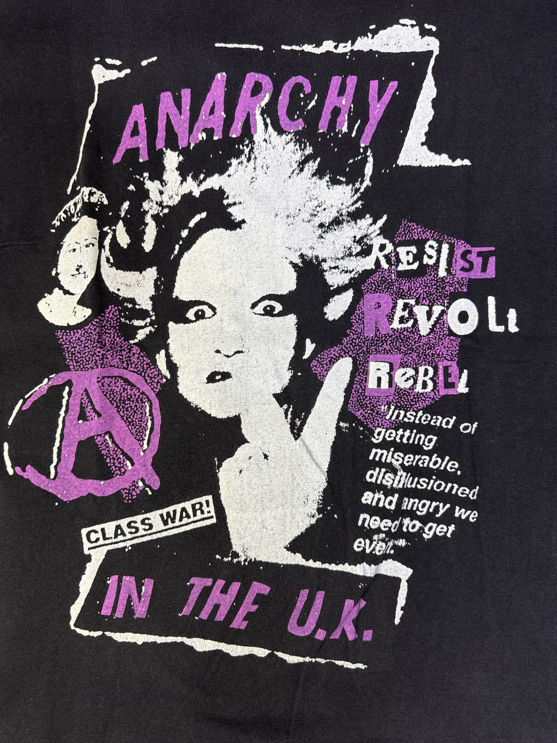 빈티지 90s 섹스피스톨즈 SEX PISTOLS 밴드티셔츠 XL 상품이미지2