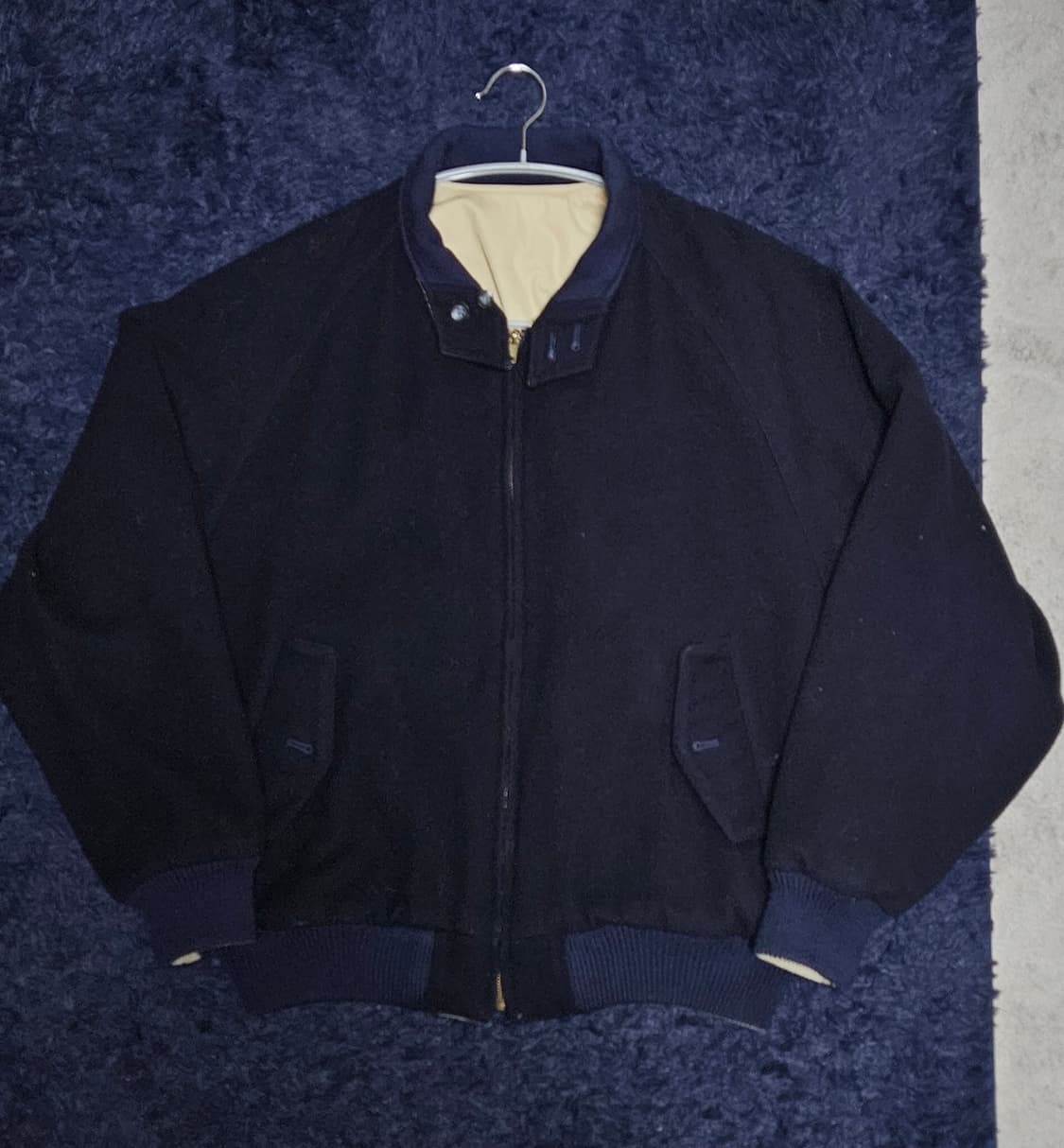 리버시블 울 해링턴 자켓 상품이미지1