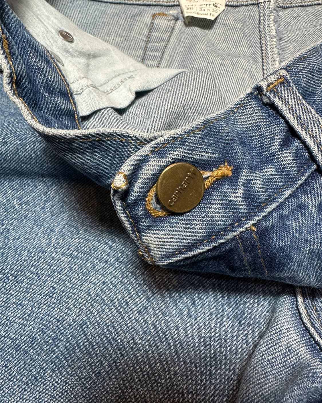 칼하트 데님 팬츠 34x30 상품이미지6