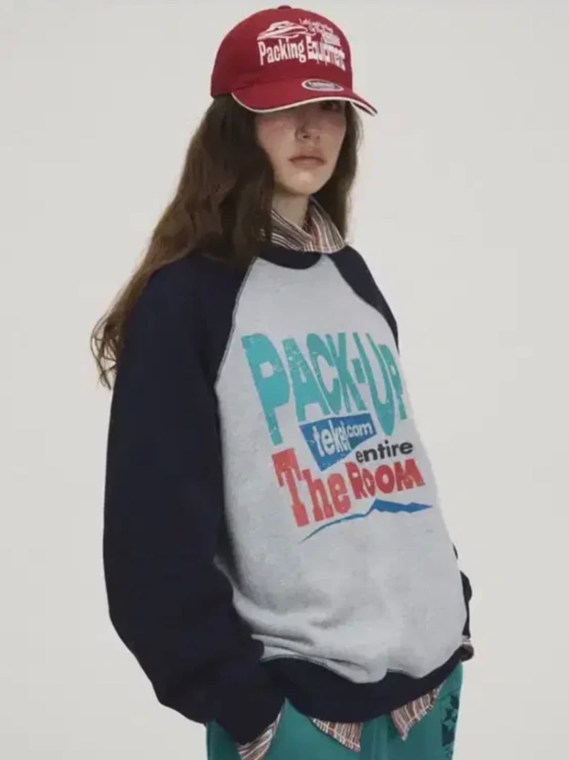 테켓 24fw 맨투맨 pack-up sweatshirt M 상품이미지1