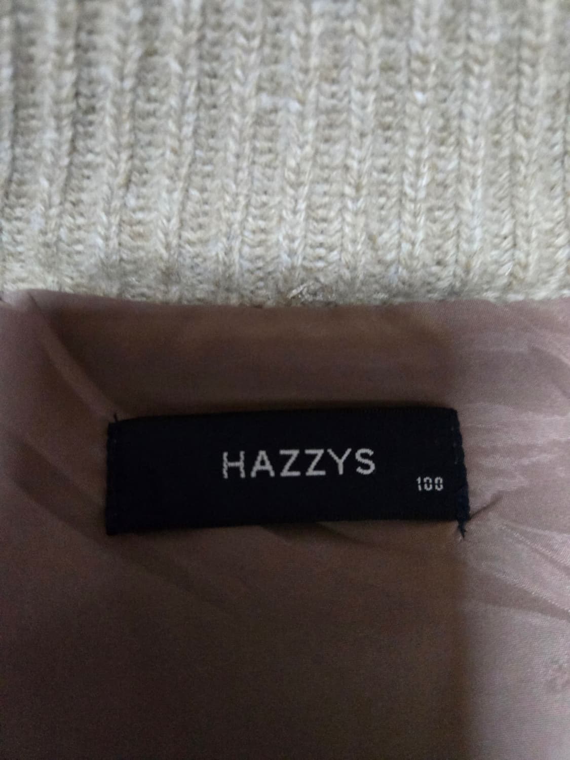 헤지스 골프 남성 방풍 니트 집업 상품이미지7