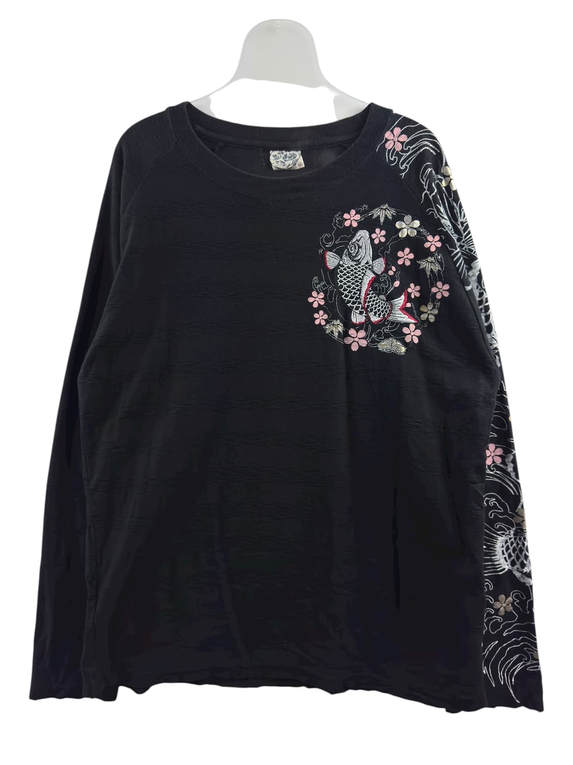 JPN 오리엔탈 코이 자수 프린팅 롱슬리브1290 상품이미지1