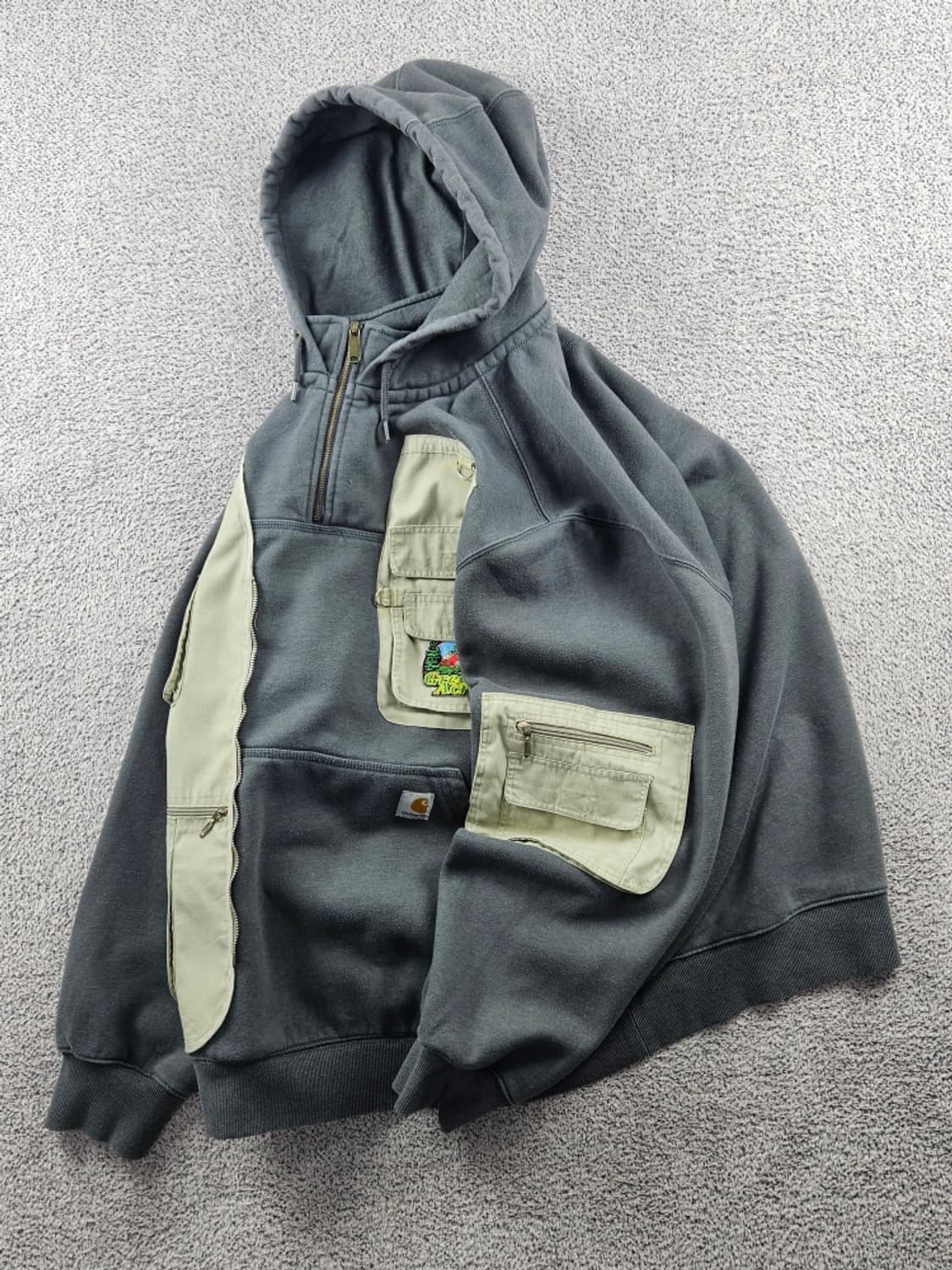 칼하트 포켓 베스트 커스텀 스웻 후드 티셔츠 ( 3XL ) / 10987 상품이미지3