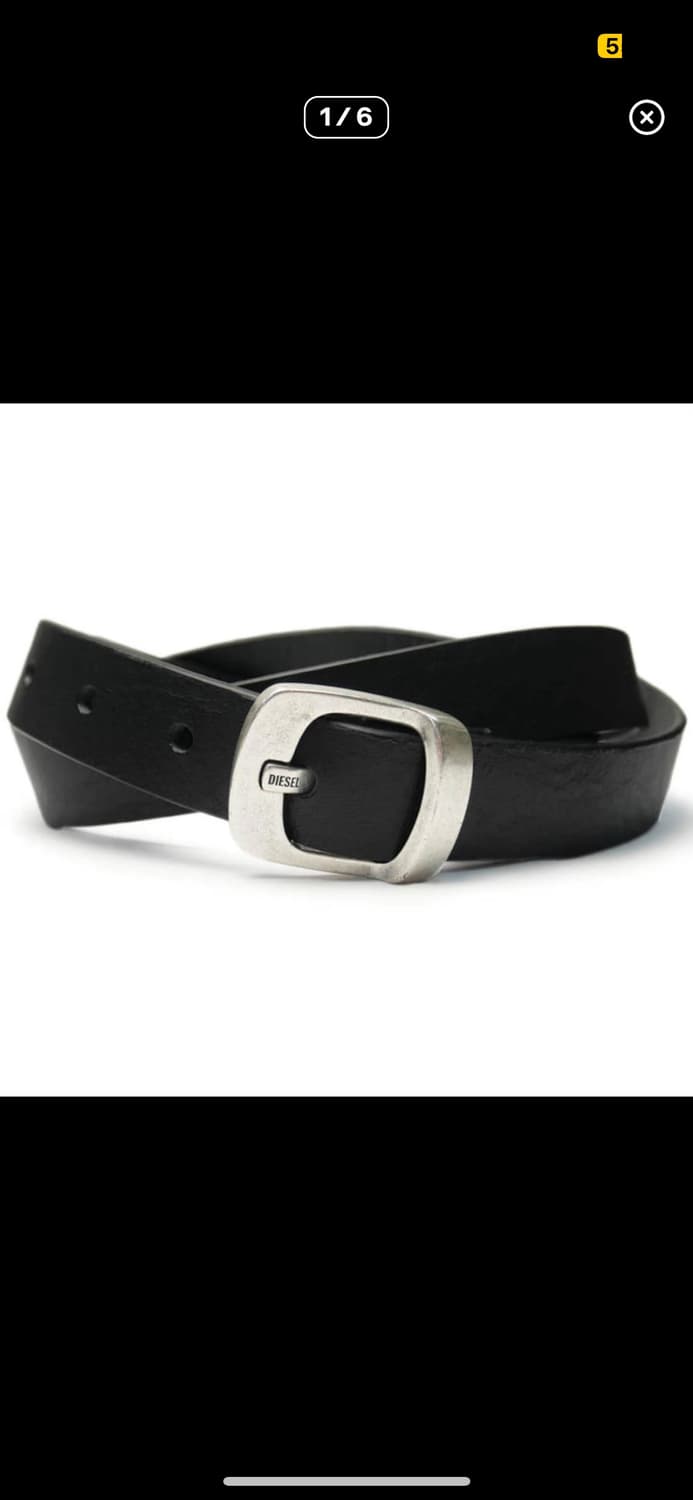 디젤 슬림 벨트 100 상품이미지1