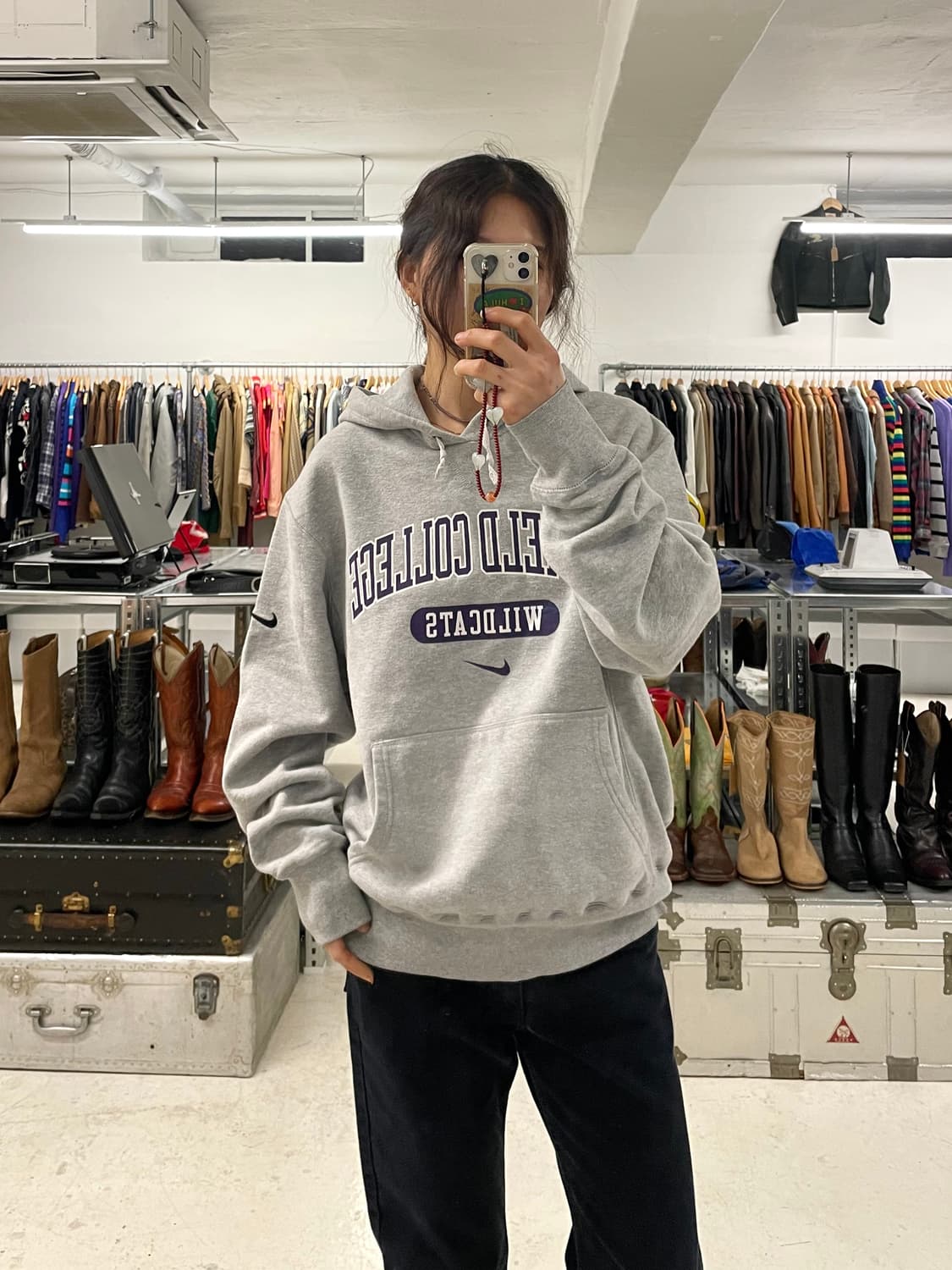 NIKE linfield college wildcats hoodie 상품이미지8
