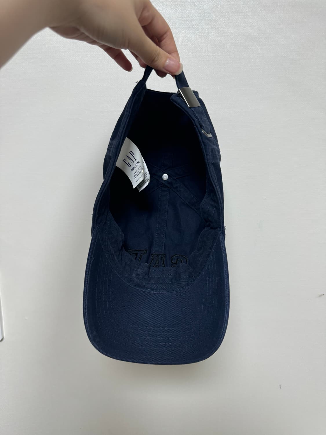 일본 GAP 로고 야구 캡 모자 네이비 상품이미지3