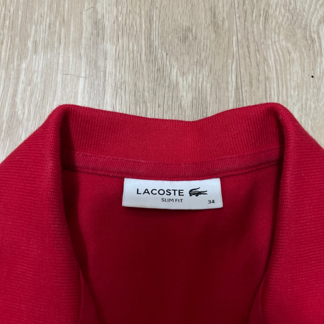 라코스테 여성 반팔 카라 원피스 34  상품이미지5