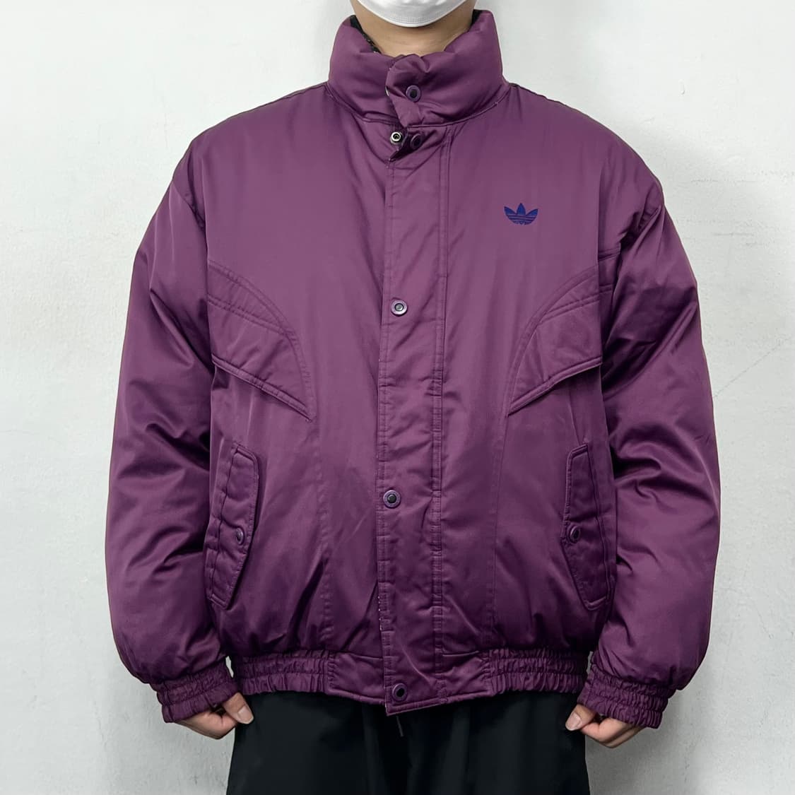 아디다스 90s 패턴 리버시블 덕다운 패딩 자켓 상품이미지6