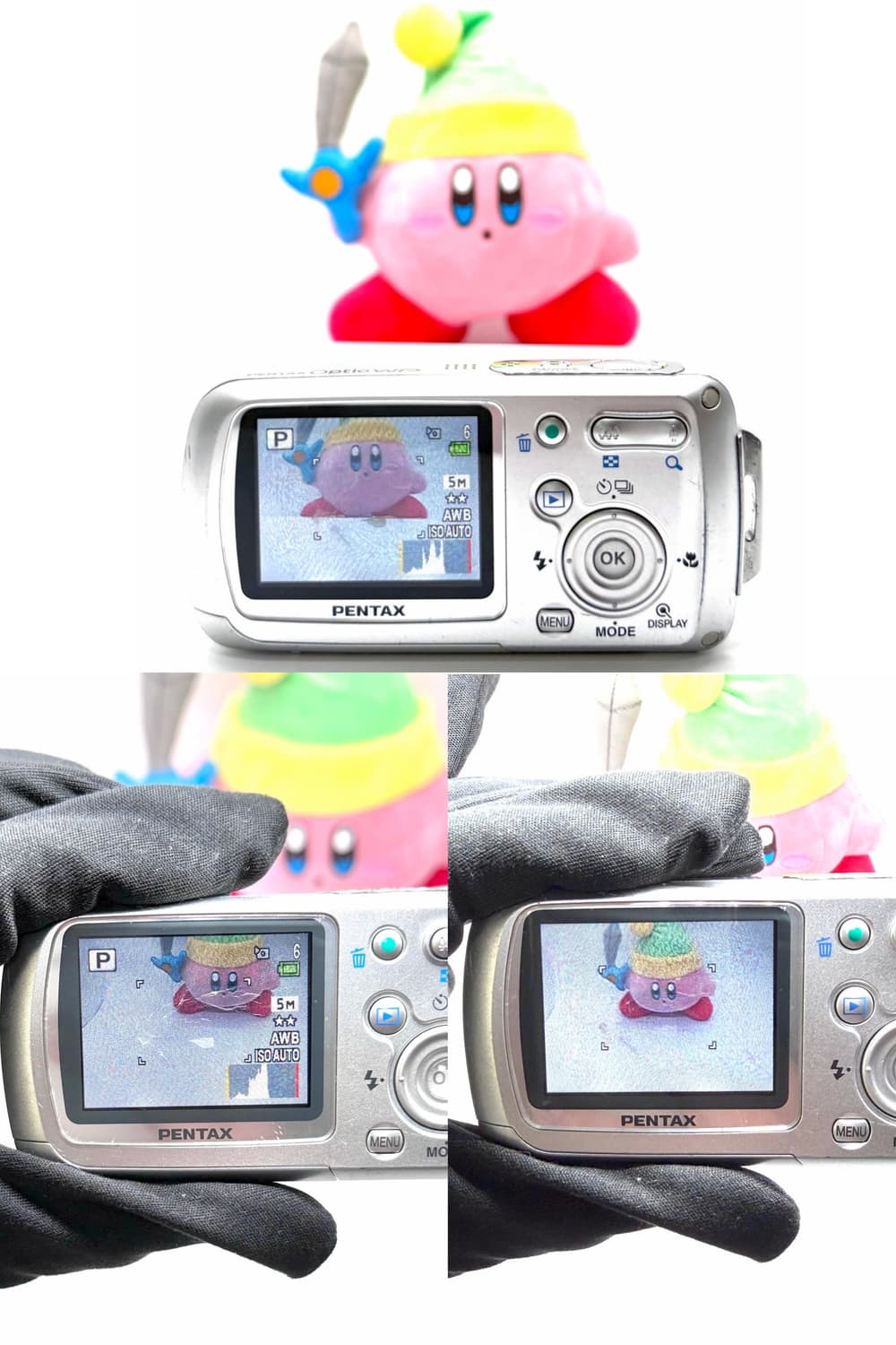 초희귀🫧𖠳ᐝ펜탁스 옵티오 PENTAX OPTIO WP 민트 상품이미지5