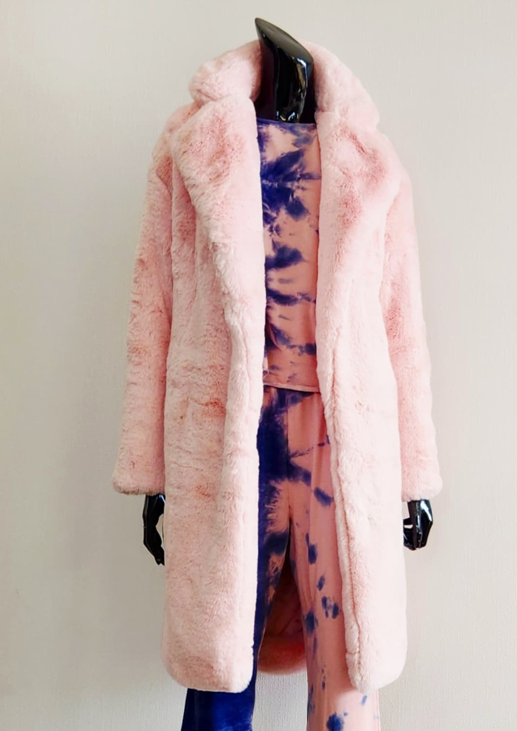 핑크 퍼코트 상품이미지1