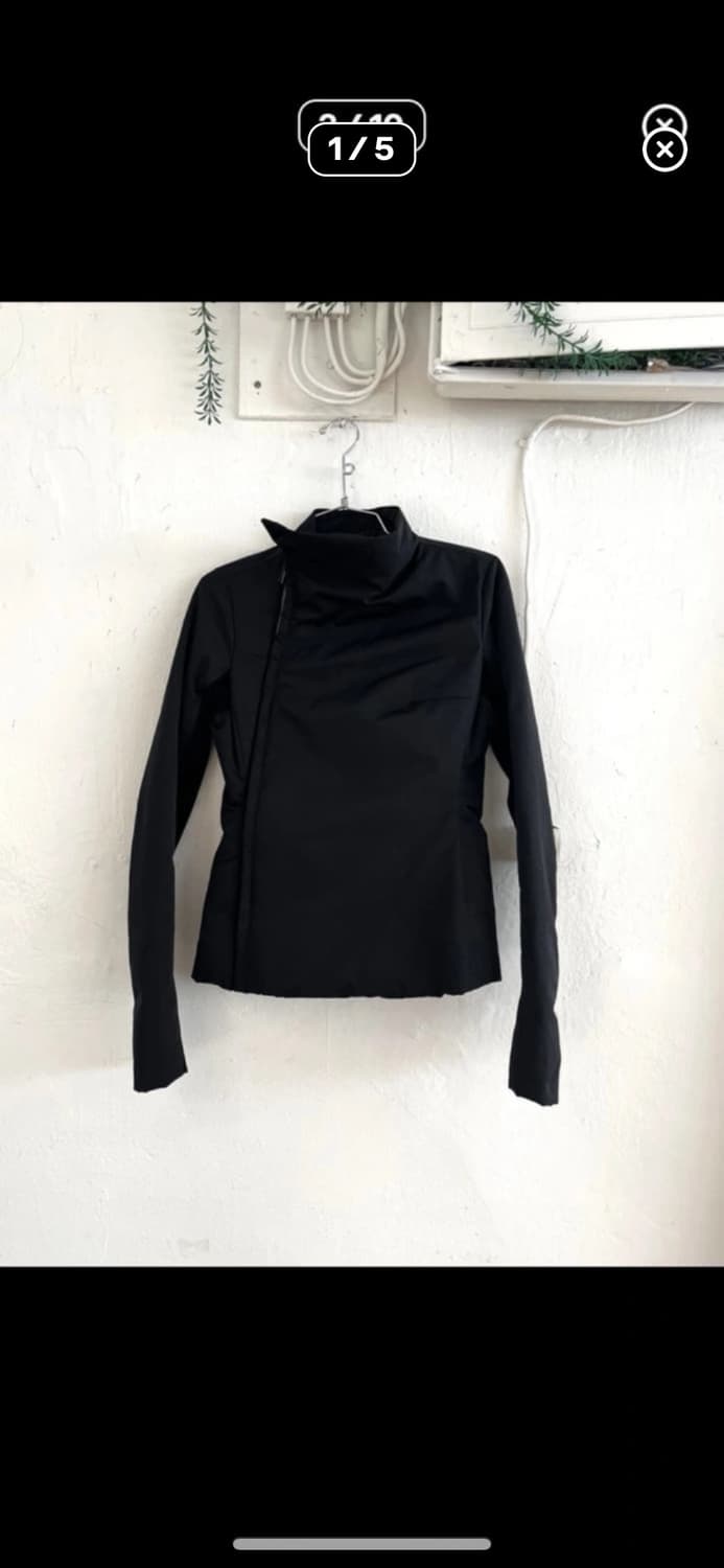 릭오웬스 13FW 구스 경량 패딩 드레이프 하이넥 자켓 상품이미지2