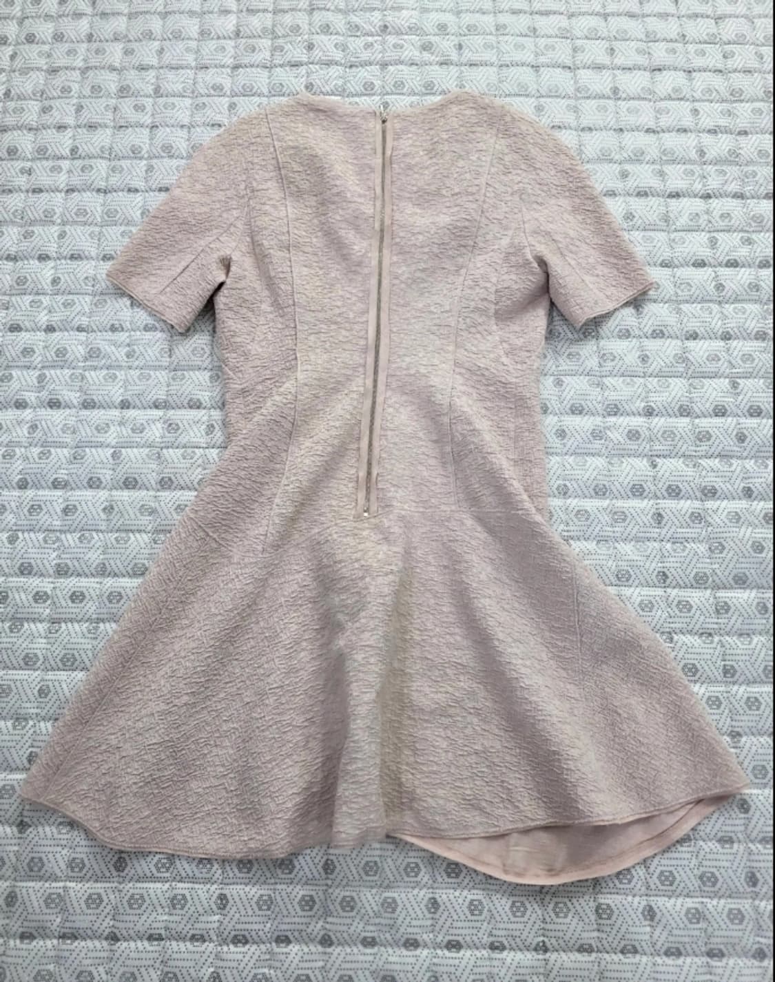 MINE 연핑크 트위드 미니 원피스 ~55 상품이미지3