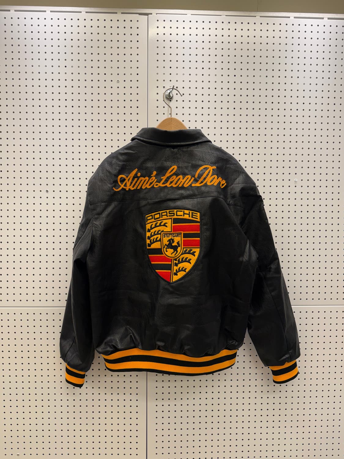 빈티지 포르쉐 레더 레이싱 자켓 U1107 상품이미지3