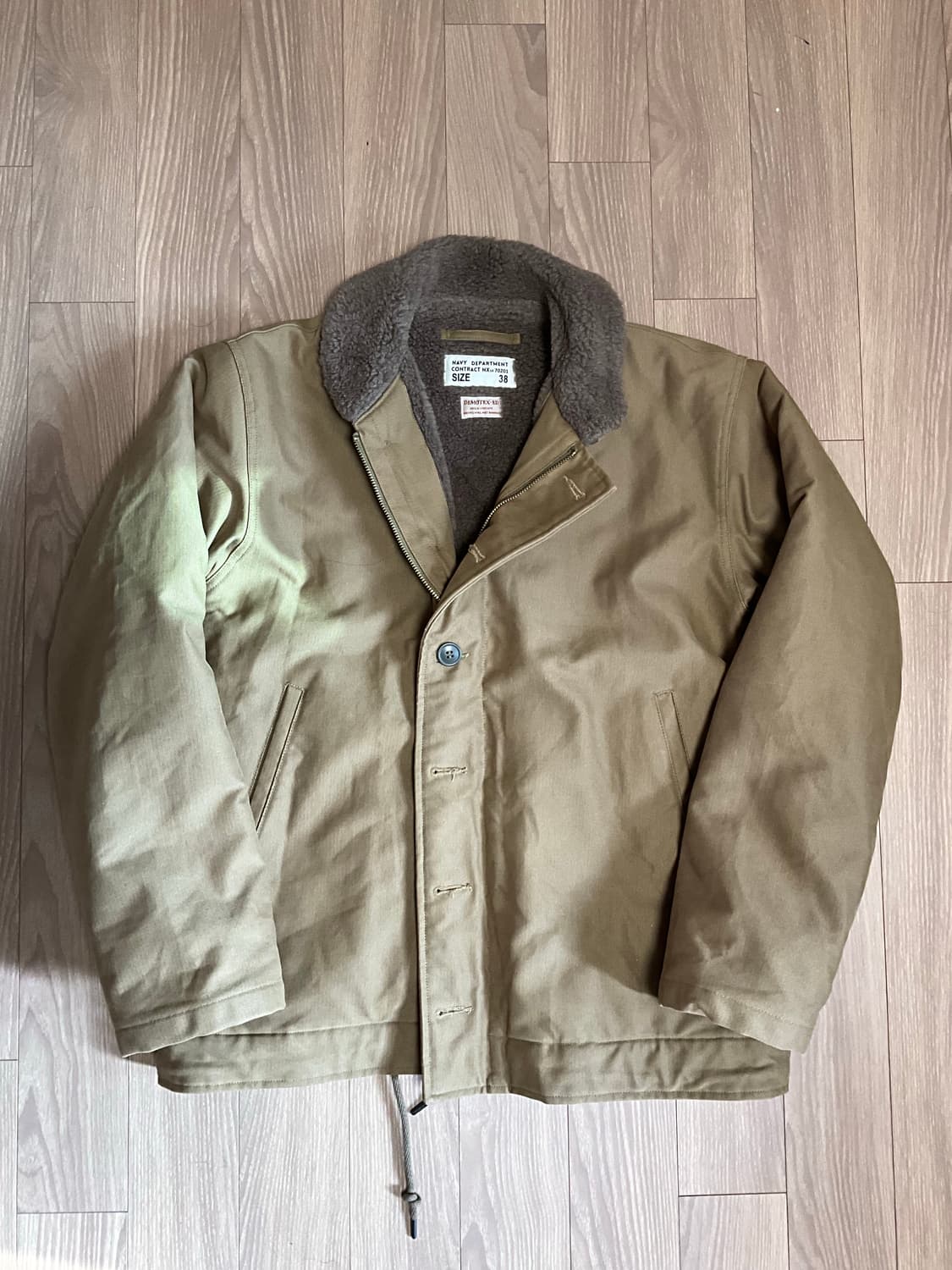 브론슨 n-1 덱자켓 샘플 38사이즈 상품이미지1