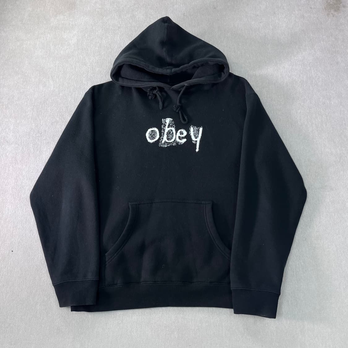 100 오베이 그래픽 후드티 상품이미지2