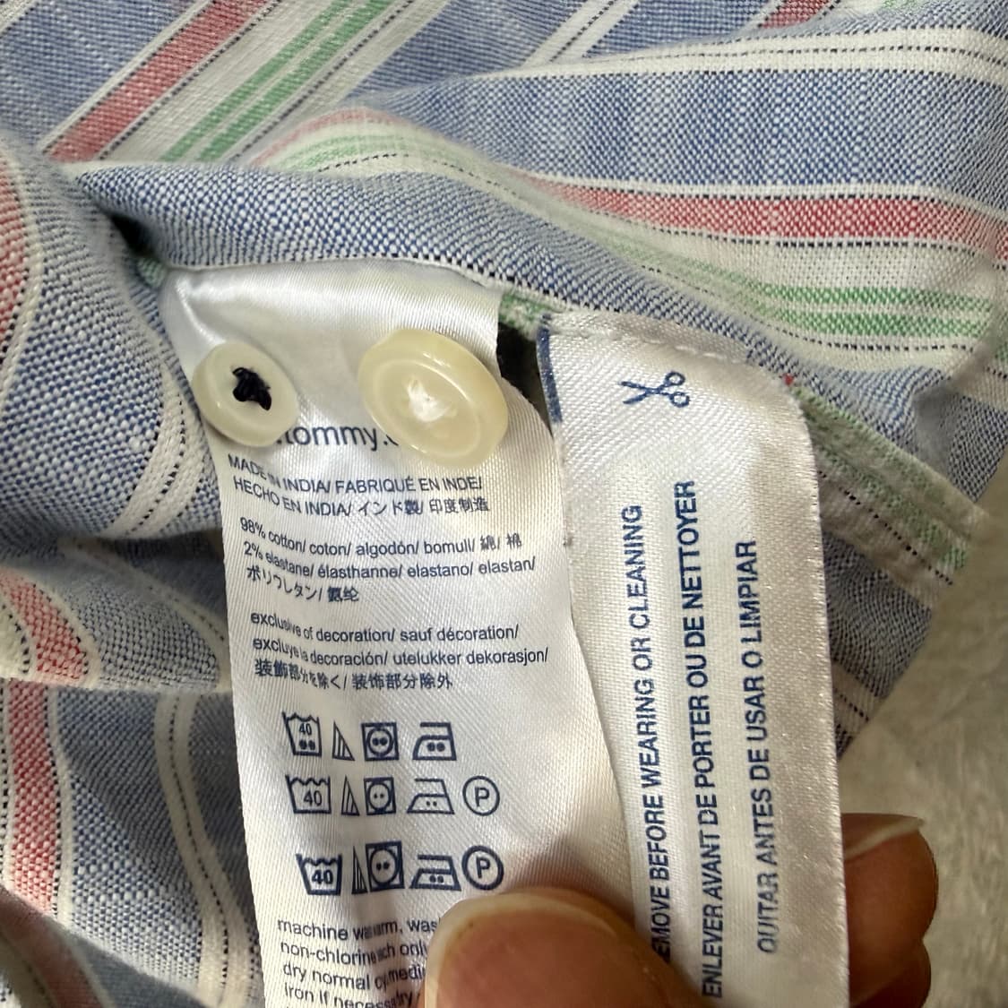 M 타미힐피거 스프라이트 셔츠 0304T 상품이미지4