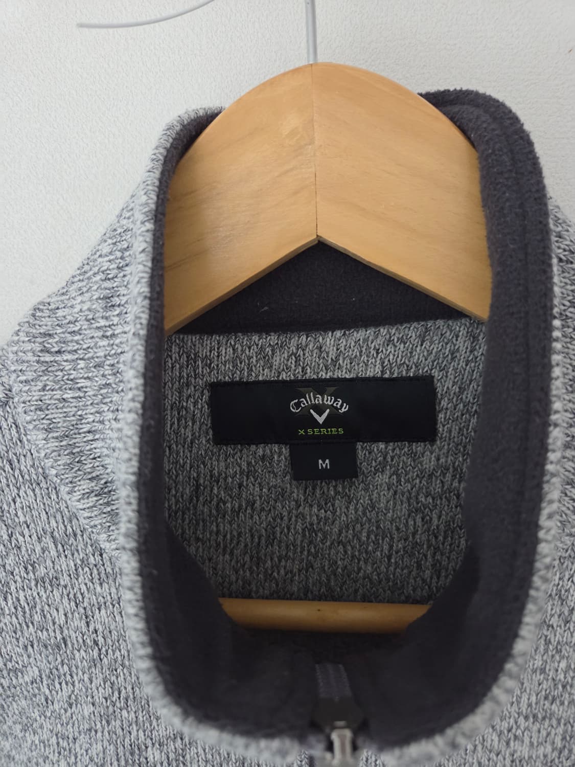 캘러웨이 집업 니트 골프웨어 자켓(95사이즈) 상품이미지5