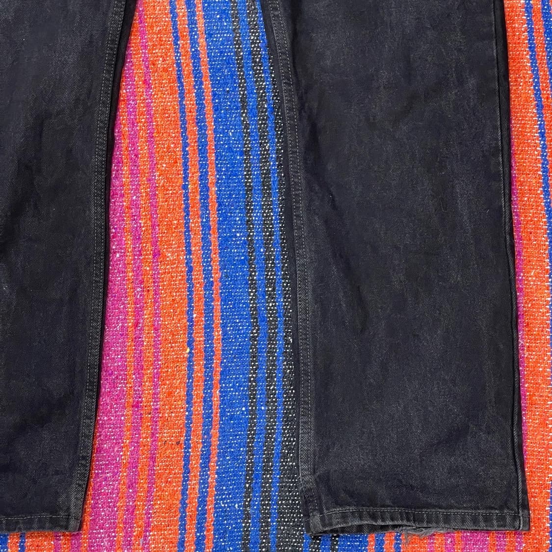 리바이스 505 흑청바지 빈티지 블랙진 데님팬츠  상품이미지5