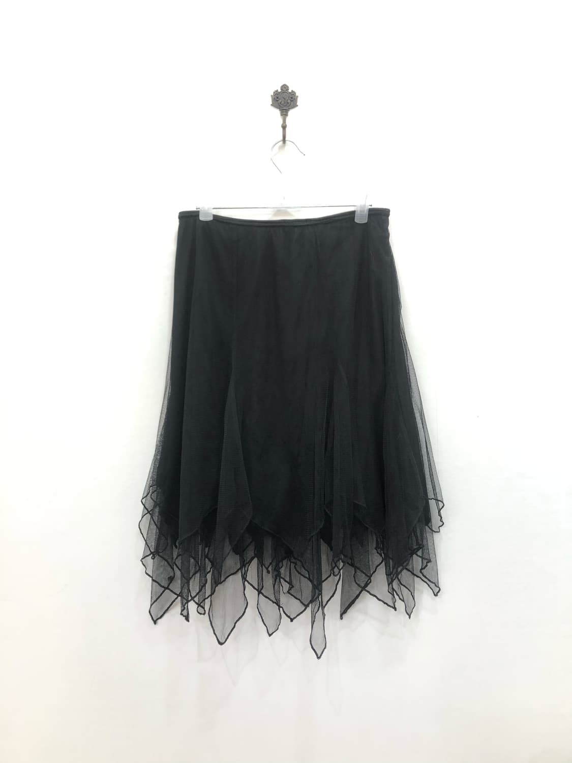 black layered tulle skirt 상품이미지2