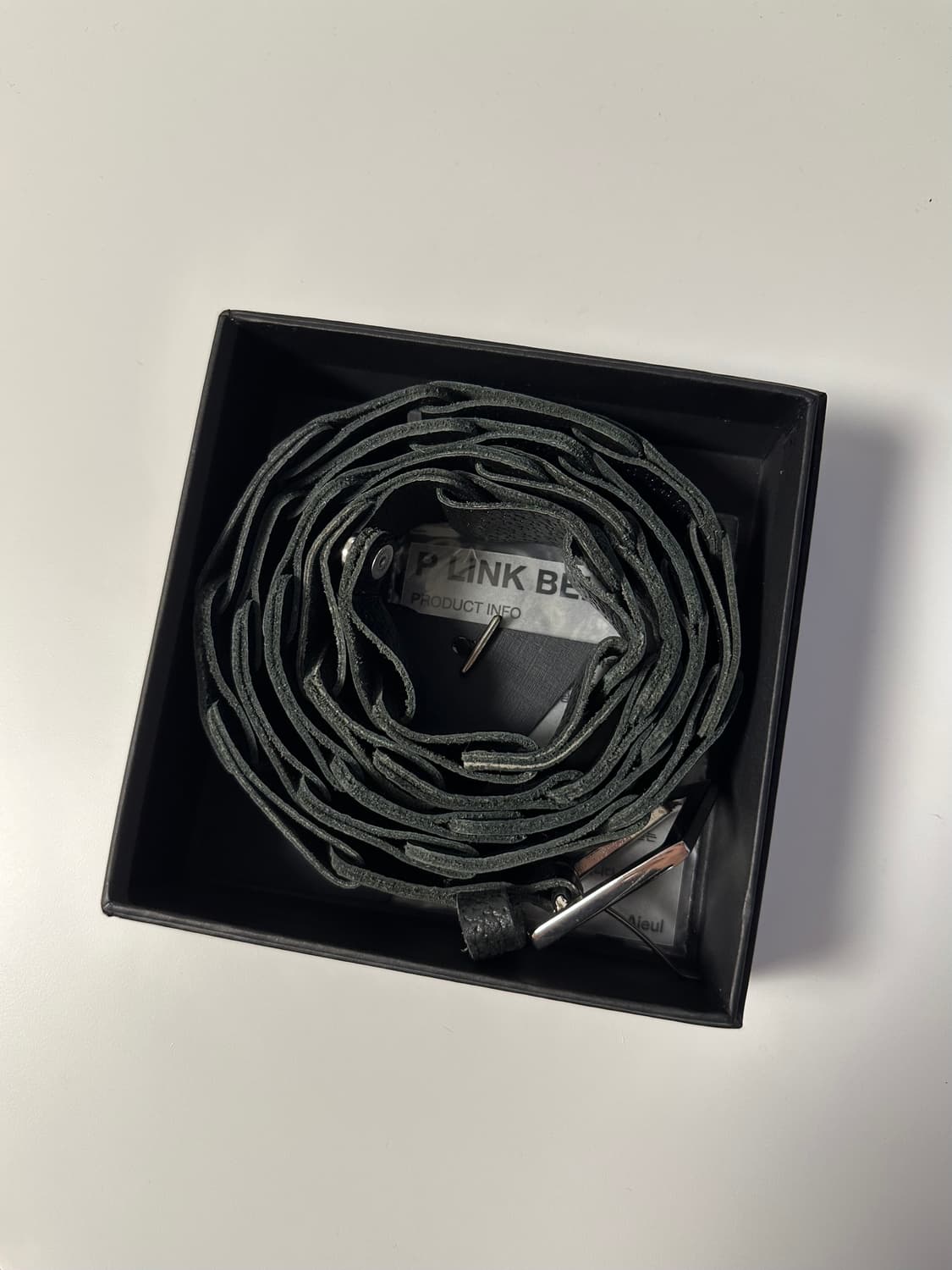 Aieul P Link Belt Black 상품이미지3