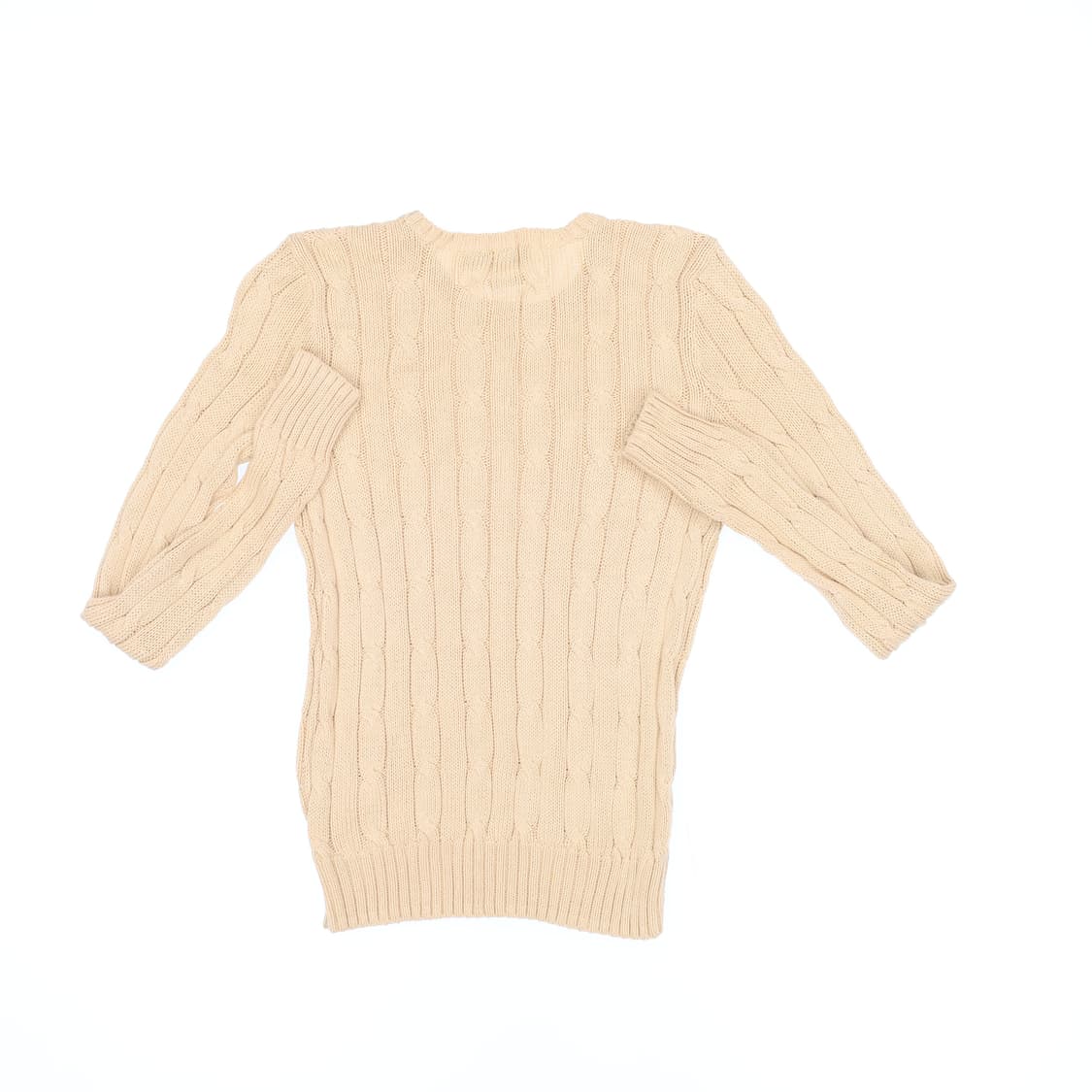 XS 신형 폴로 랄프로렌 피마코튼 케이블 니트 N7345 상품이미지2