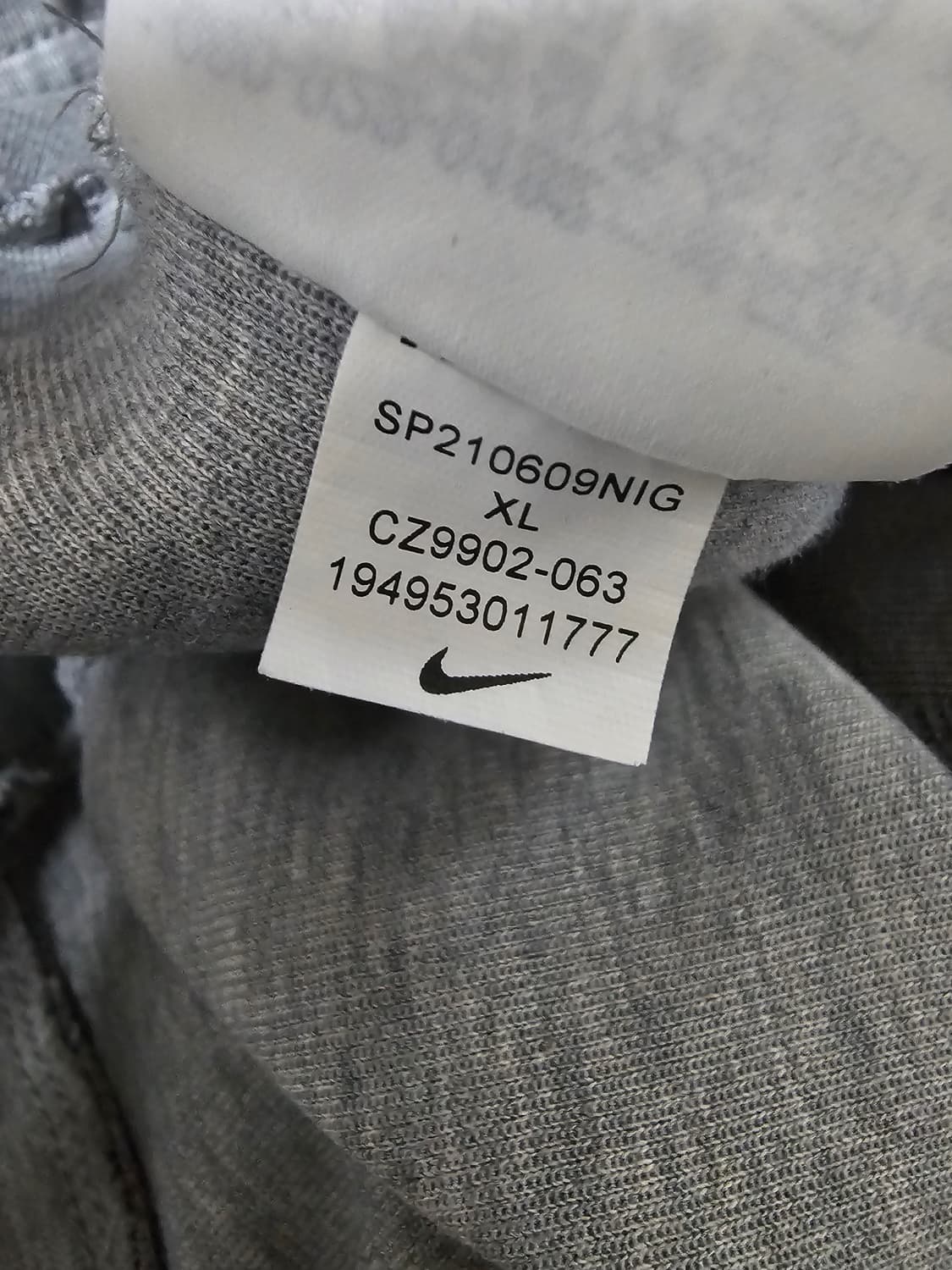 나이키 테크 플리스 조거 팬츠 XL 상품이미지6