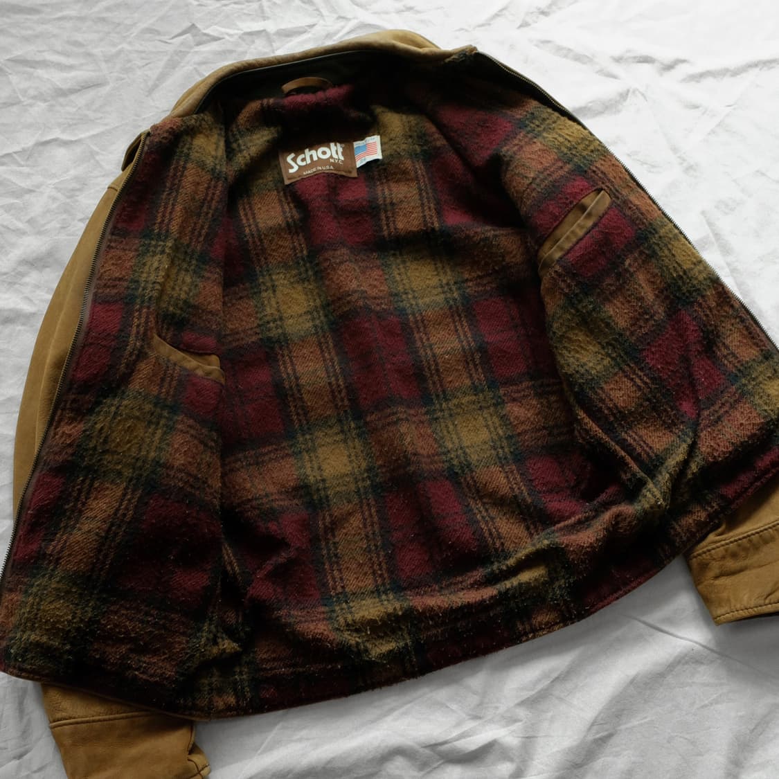 1990’s Schott Pigskin Leather Jacket 상품이미지8