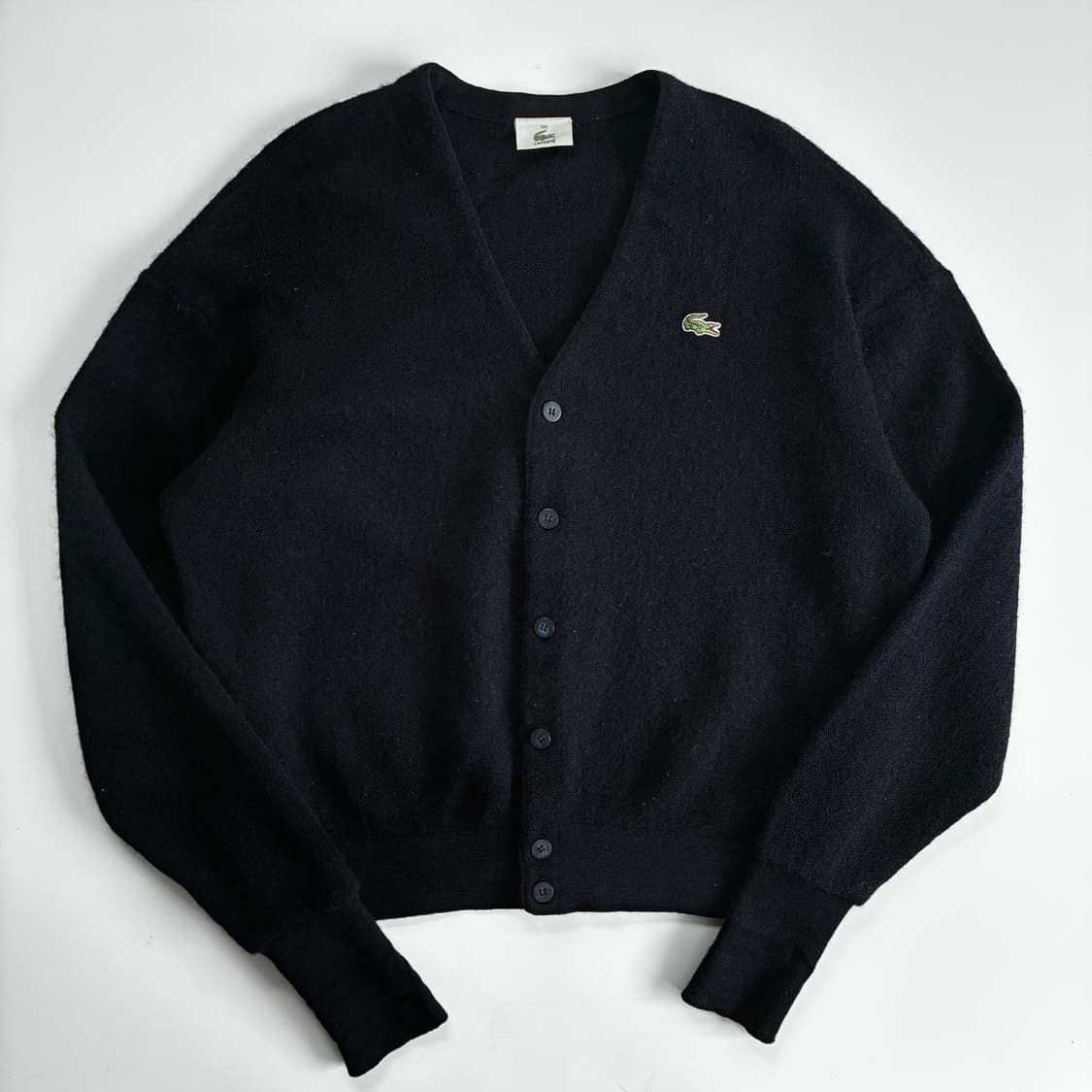 Lacoste  라코스테 자수 울 니트 가디건  상품이미지2