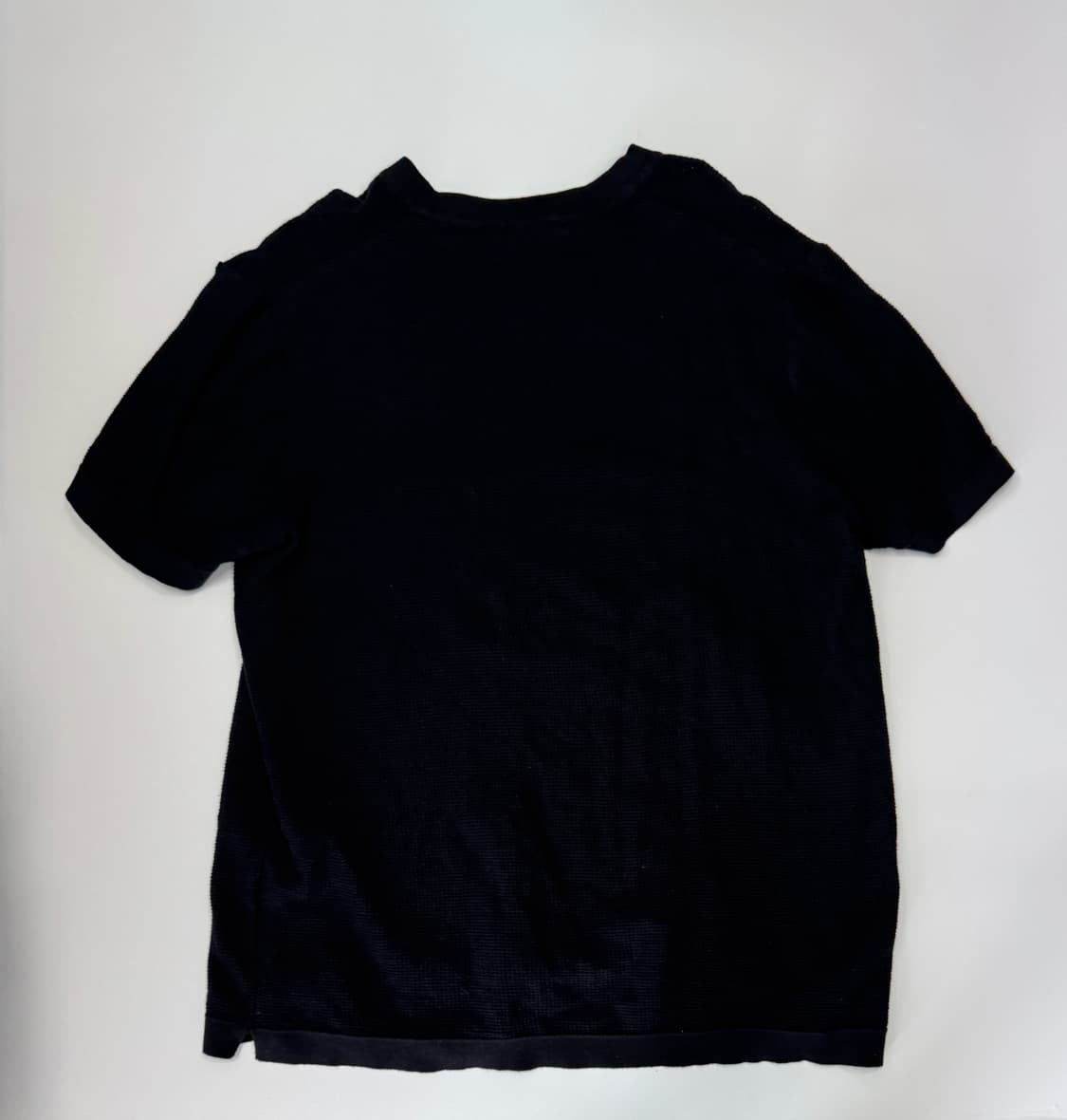 US폴로 헨리넥 와플 린넨 반팔 니트 2XL~3XL 상품이미지2