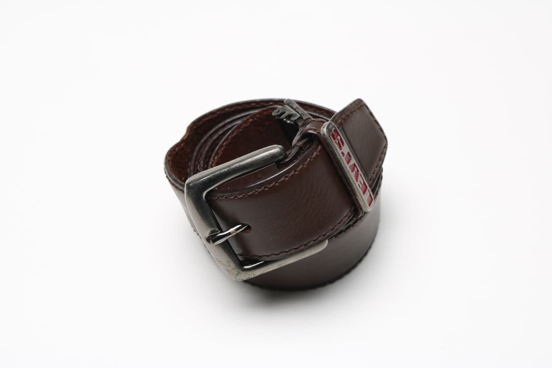 [28~34인치] 90's 리바이스 소가죽 벨트  상품이미지1