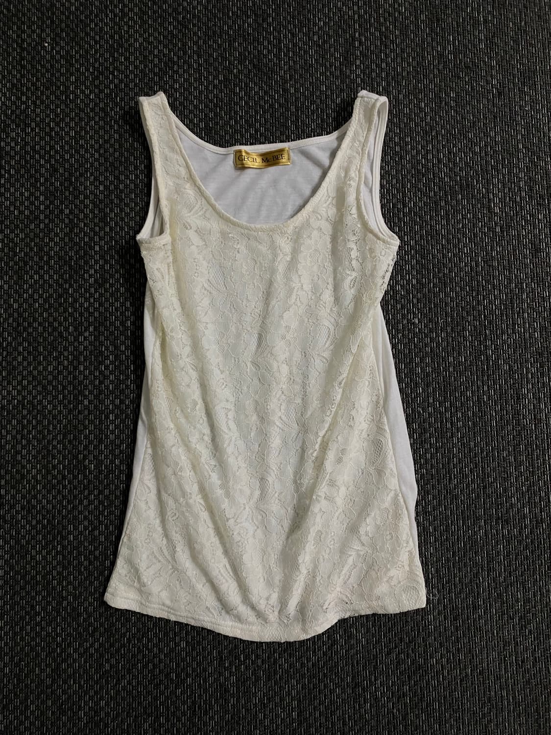 [Cecil Mcbee]Flowers Pattern White Sleev 상품이미지1