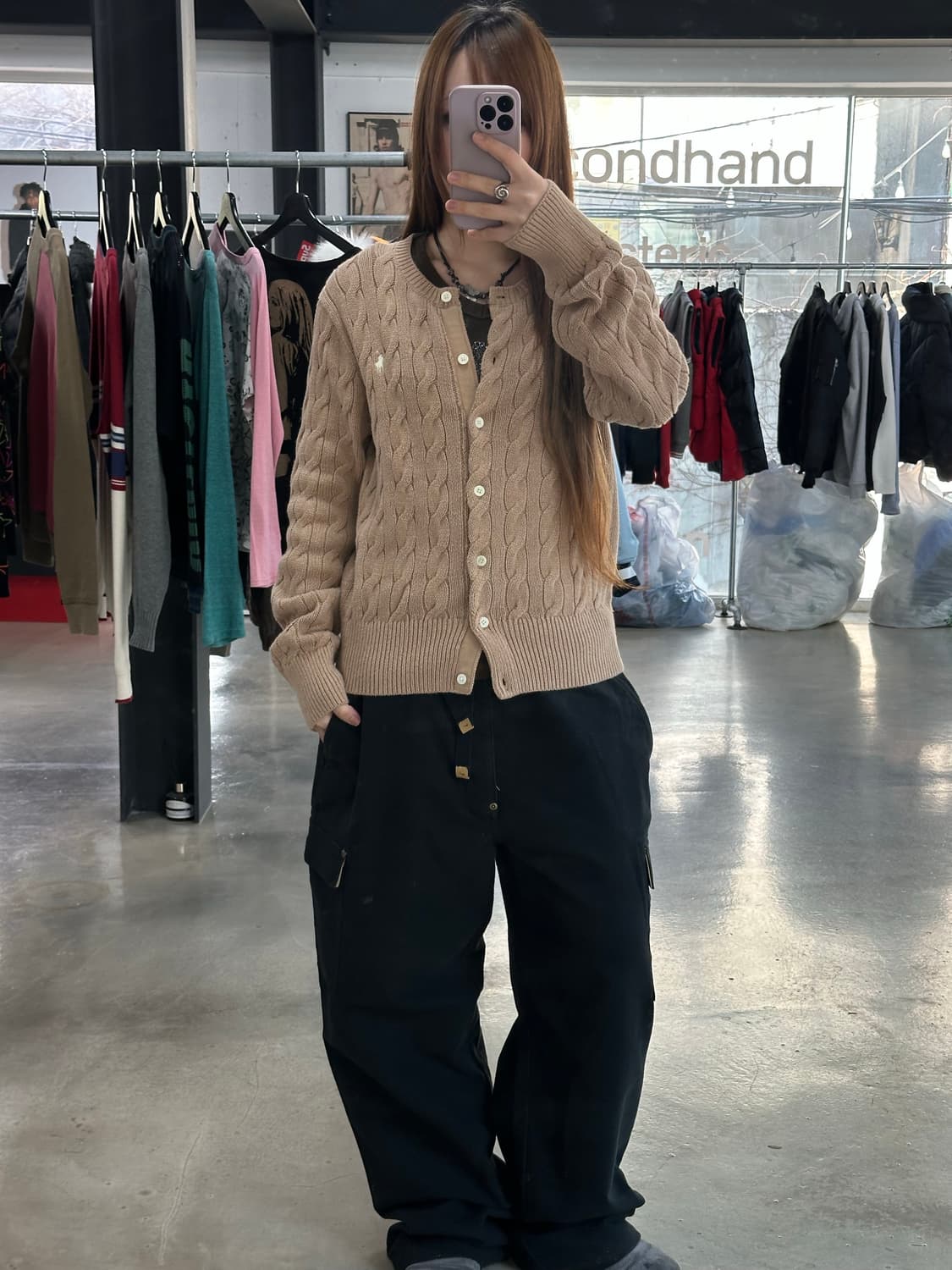 폴로랄프로렌 신형큐알텍 코튼 블랜드 가디건 상품이미지2