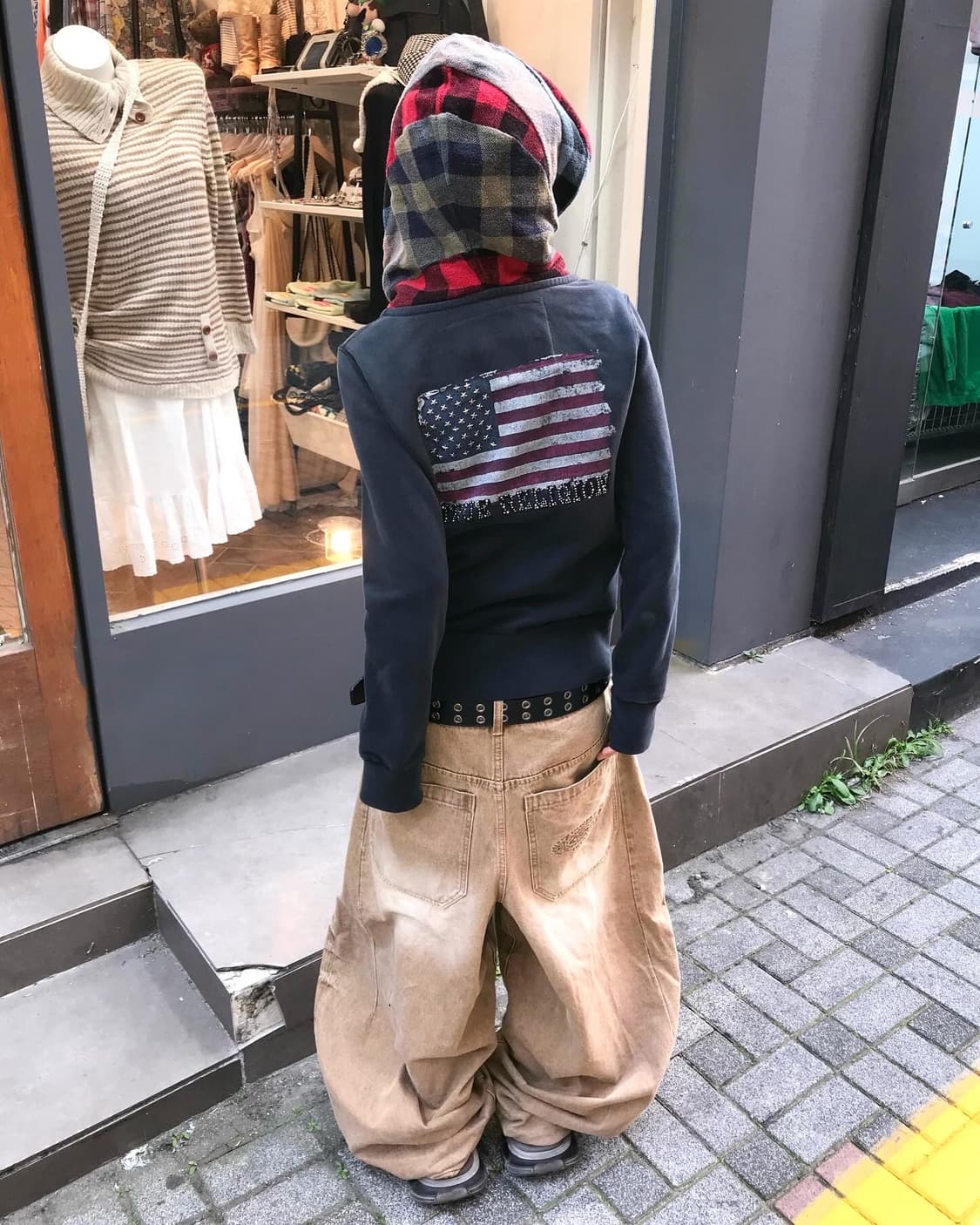 True Religion Cubic Hood Zip-Up ( Rare ) 상품이미지1