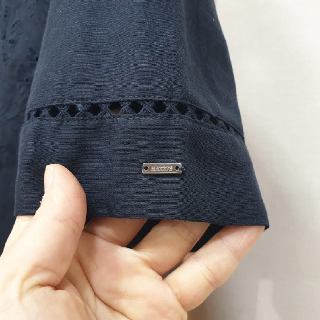 헤지스 반팔 린넨혼방 원피스 55 상품이미지3