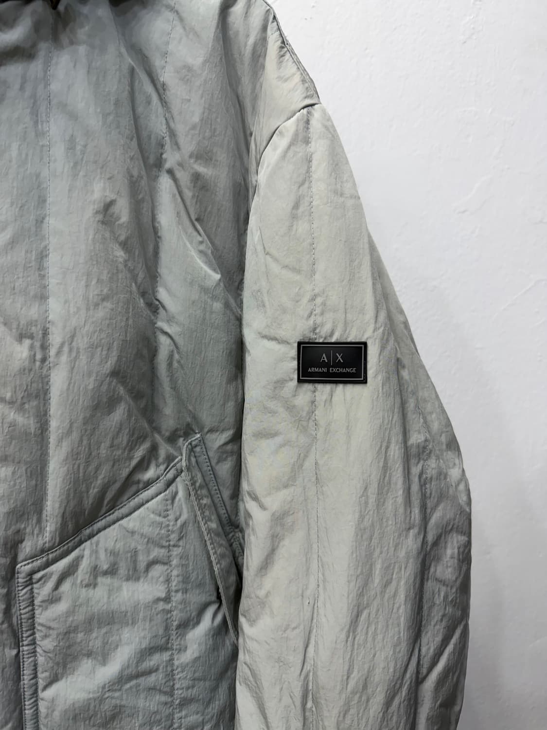 정품) 알마니 남성 패딩 점퍼 M 상품이미지4