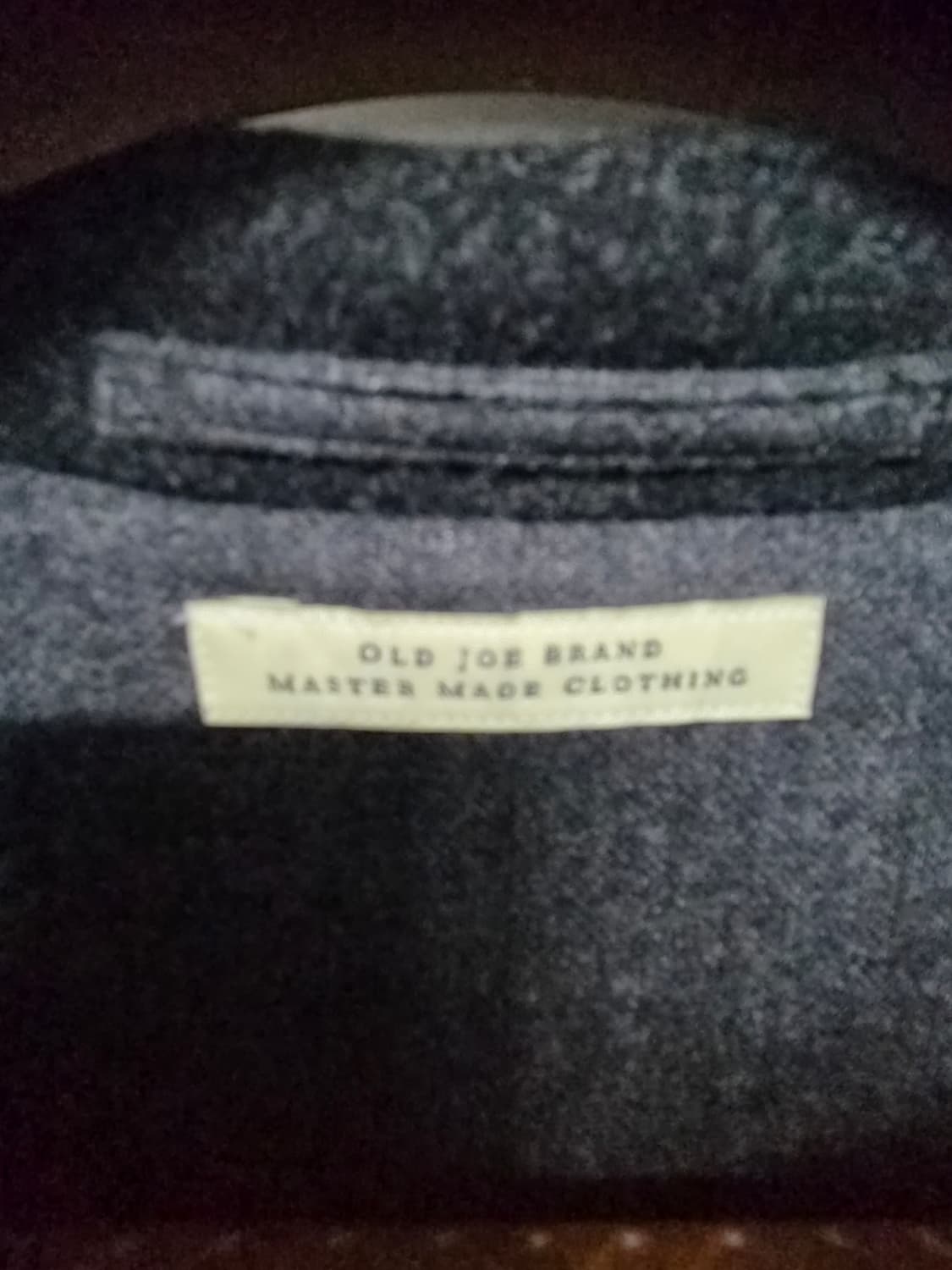 올드조 old Joe 캐시미어멜튼새들 코트 38 상품이미지3