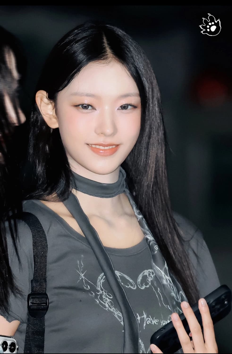 허그유어스킨 하트 오너먼트 스카프 탑 상품이미지2