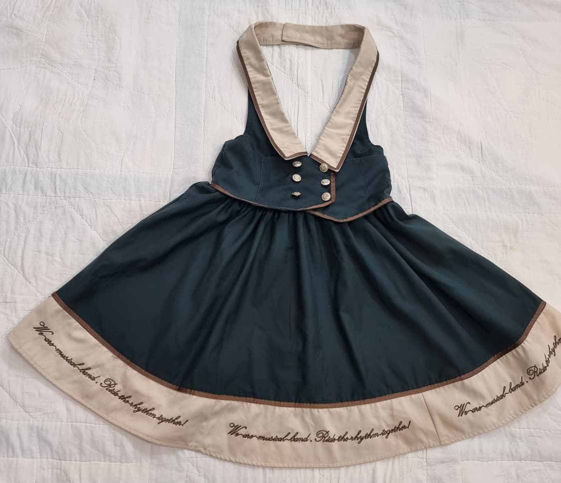 Amavel 아마벨 클래식 세일러 원피스 프릴 블라우스 SET 상품이미지4