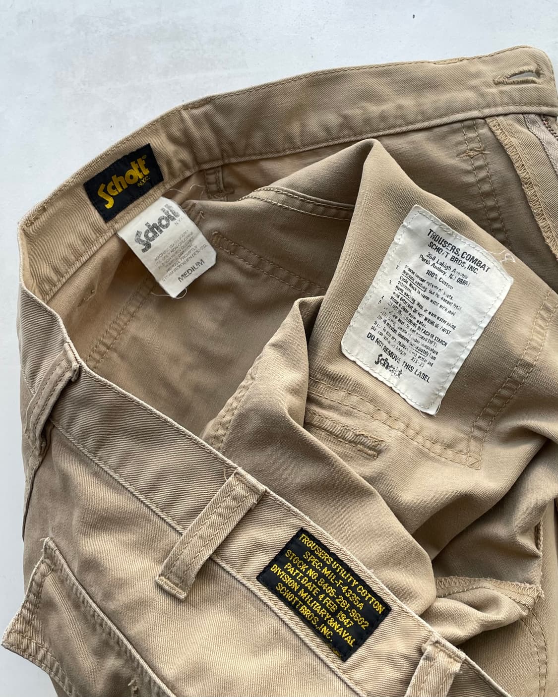 Schott combat trouser 쇼트 퍼티크 팬츠 30“ 상품이미지6