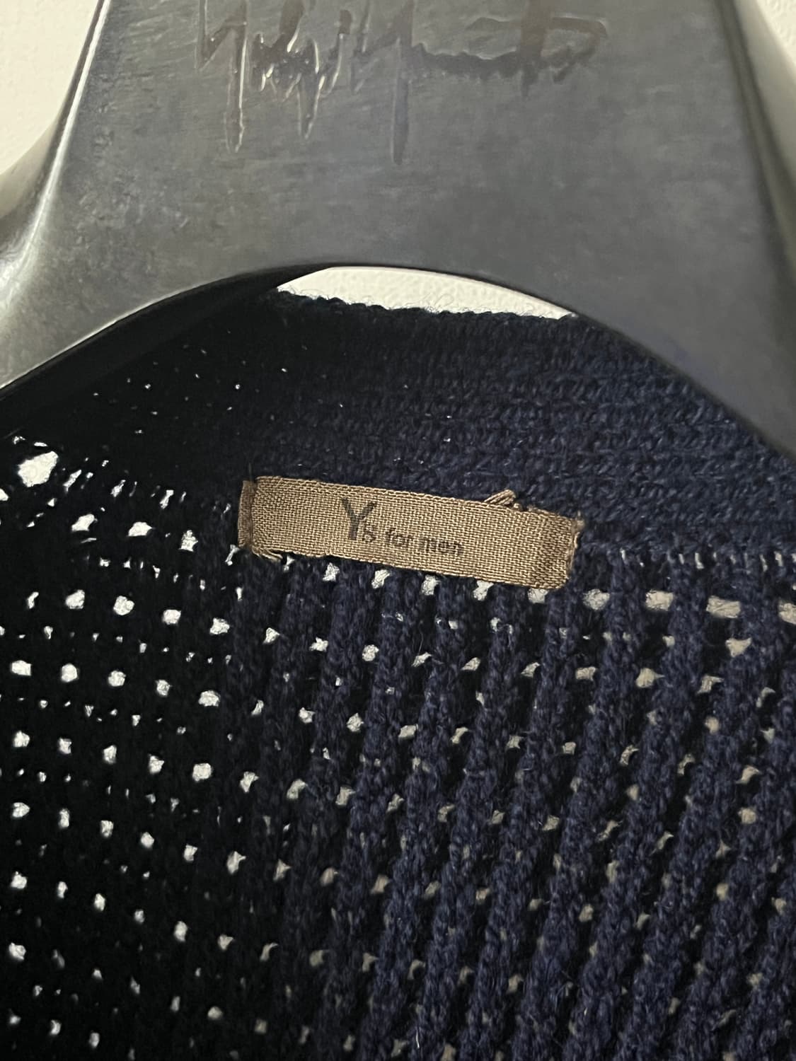 요지야마모토 니트 가디건 상품이미지3