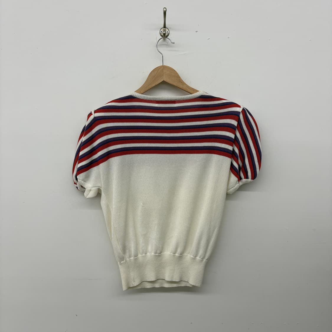 입생로랑 스트라이프 반팔 니트 여/S 상품이미지5