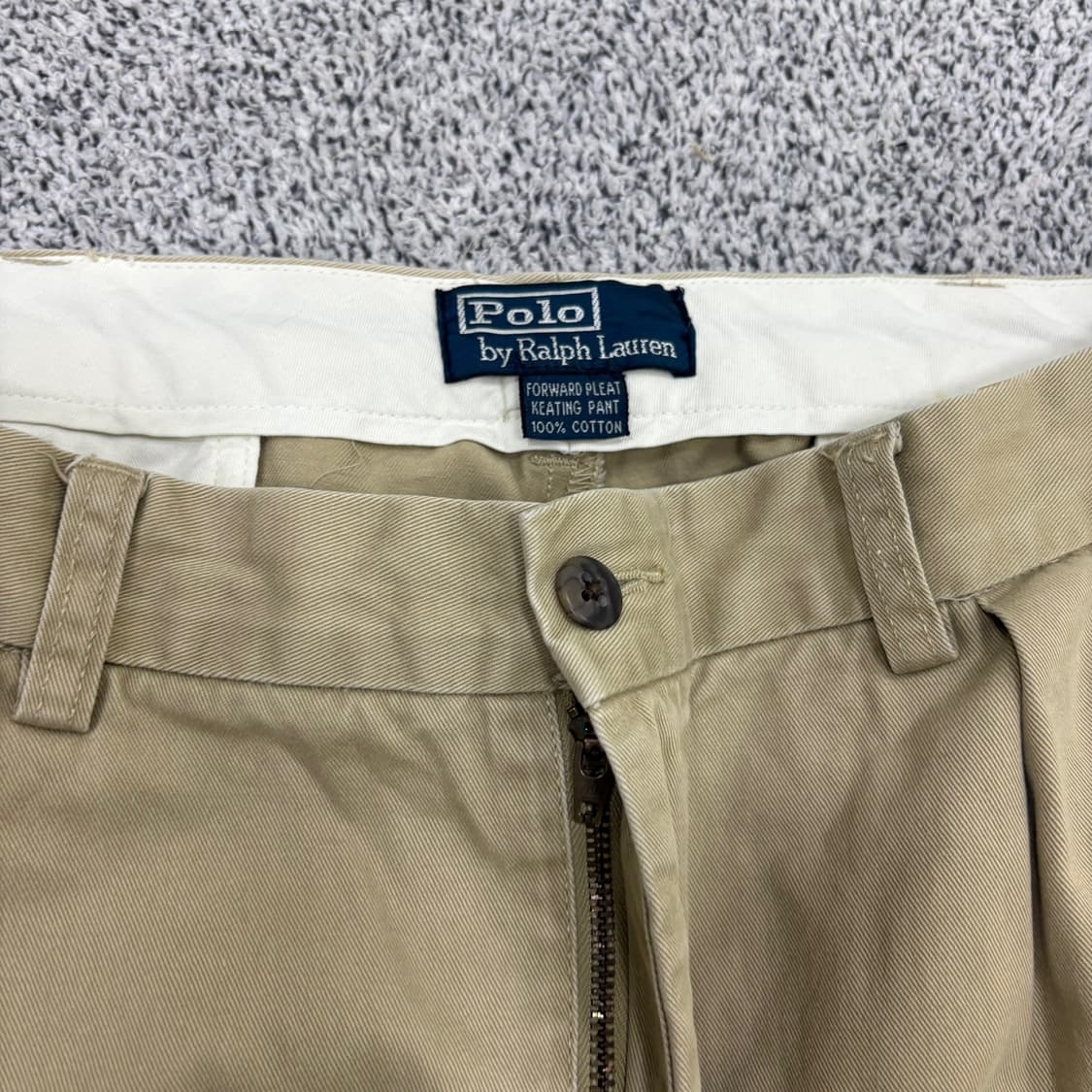 38-36 폴로 면바지 핀턱 치노팬츠 0325J 상품이미지2