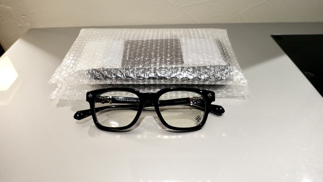 크롬하츠 콕스어커 블랙/실버 안경 상품이미지1