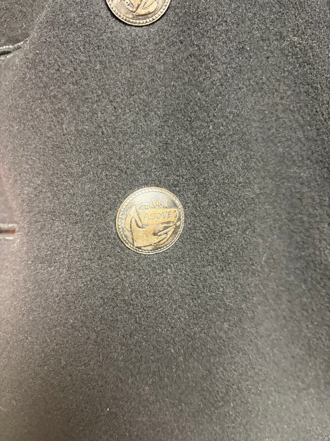 재팬메이드) 더블탭스 은장 피코트 블랙 L 100-103 상품이미지3