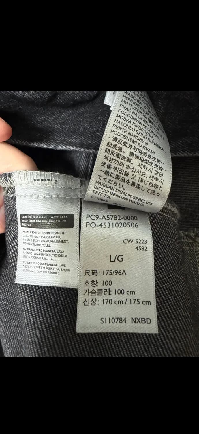 리바이스 데님자켓 L 상품이미지3