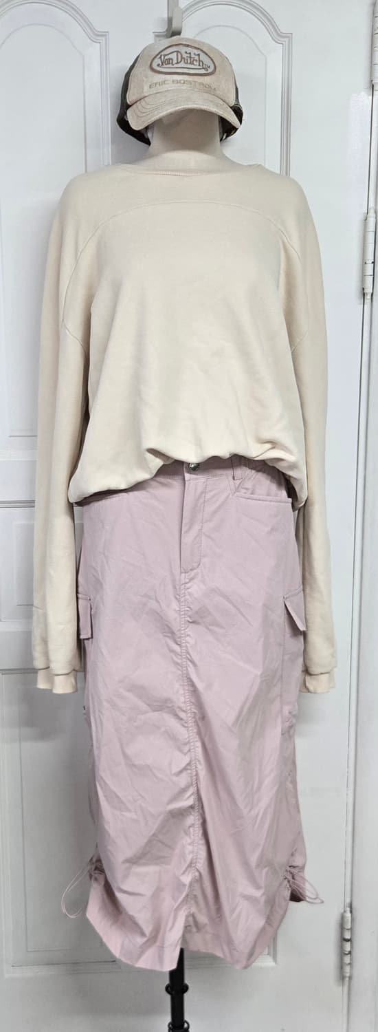 모이아 맨투맨/노스페이스 카고스커트 상품이미지1