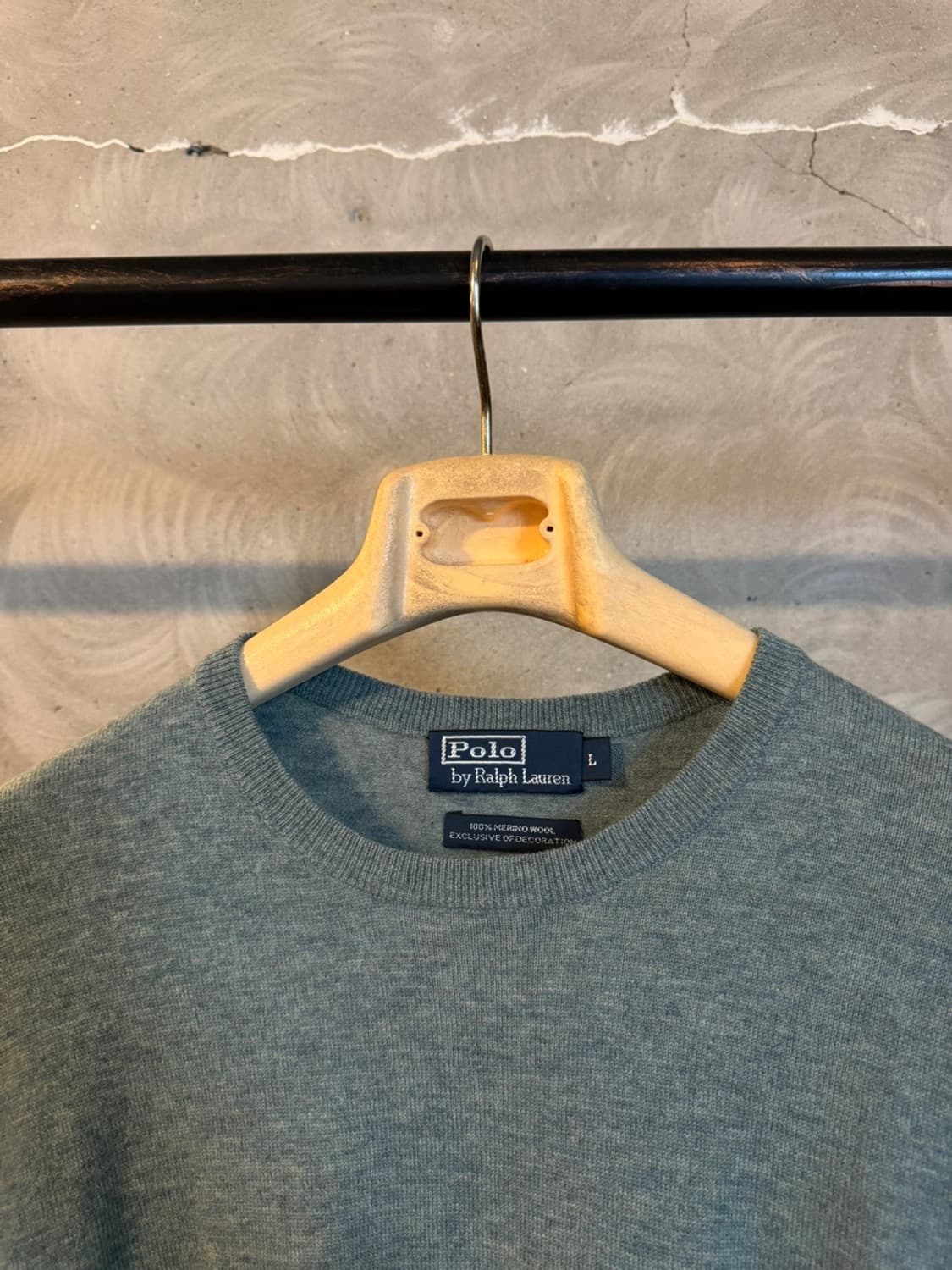 폴로 랄프로렌 메리노울 니트 100 상품이미지2