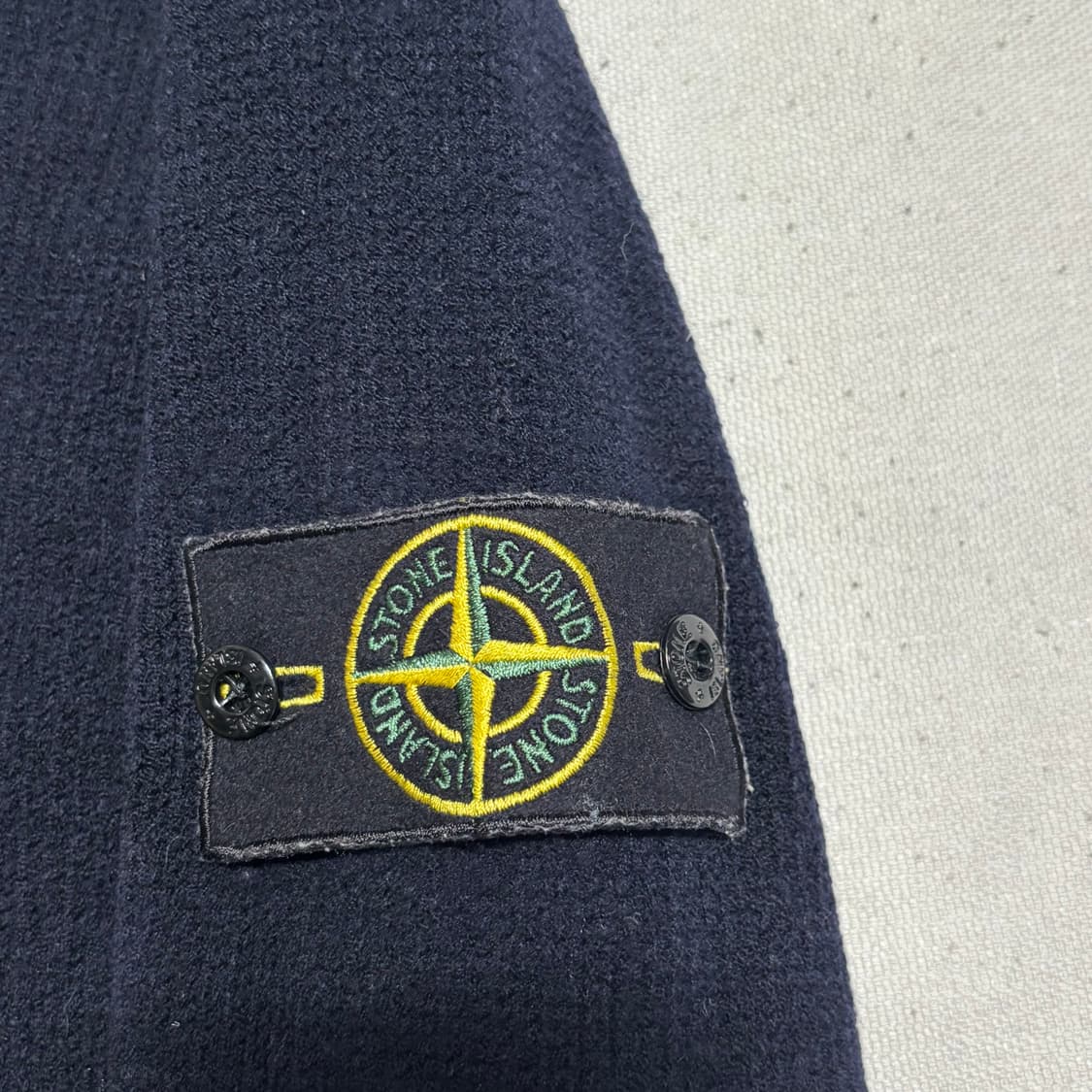 M 스톤아일랜드 여성용 네이비 코튼 니트 상품이미지4