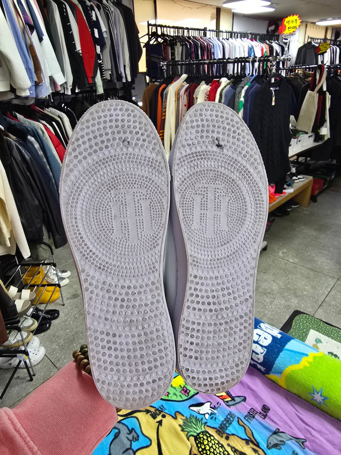 타미힐피거 화이트 스니커즈 슬립온 (1469) 상품이미지5