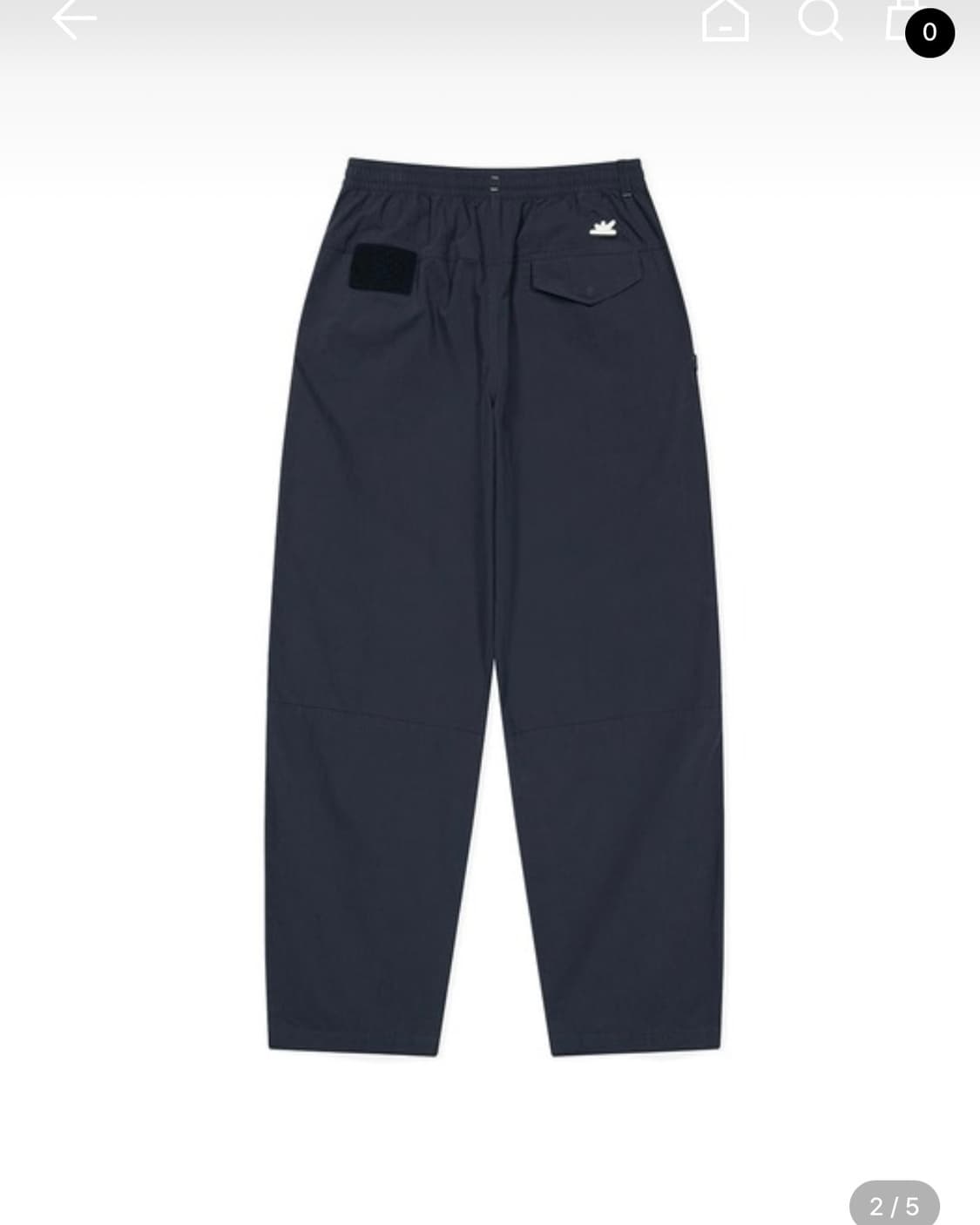 썬러브 스윙팬츠 네이비 S사이즈 상품이미지2